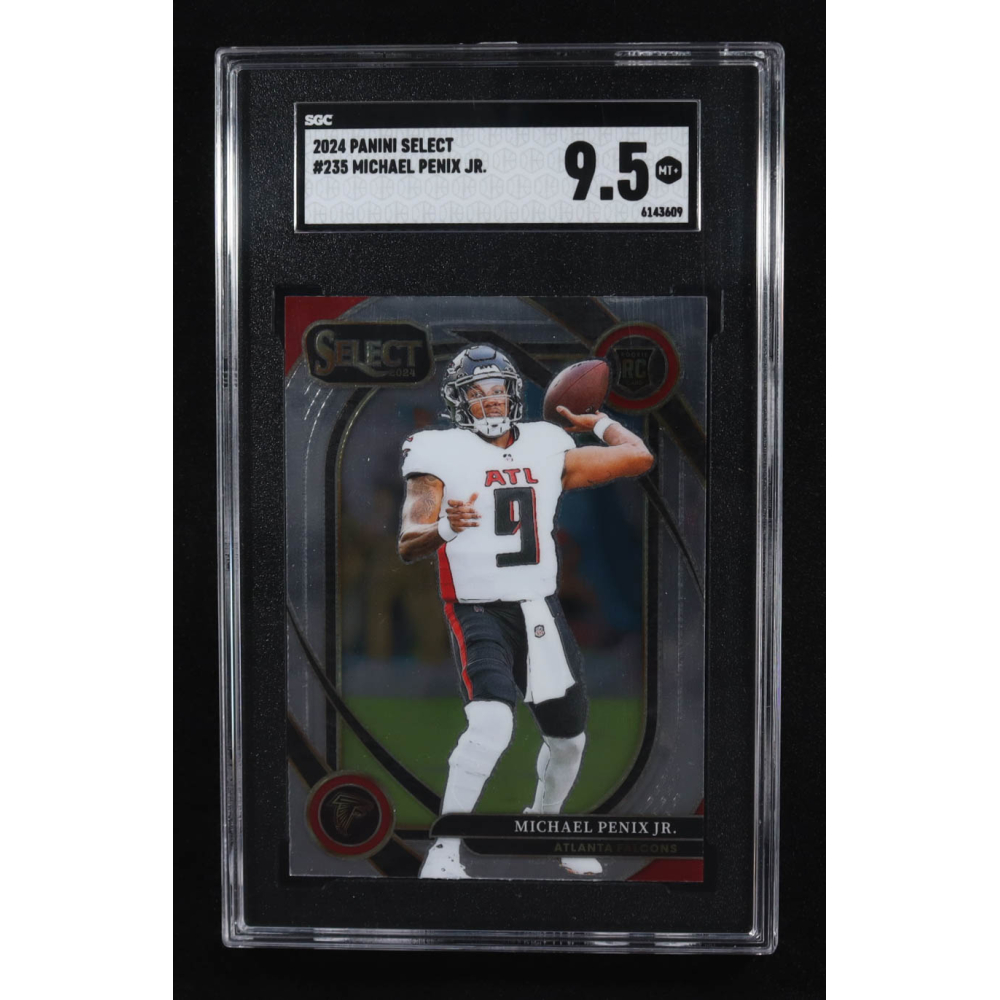 Michael Penix Jr. 2024 Select #235 RC (SGC 9.5) at PristineAuction.com