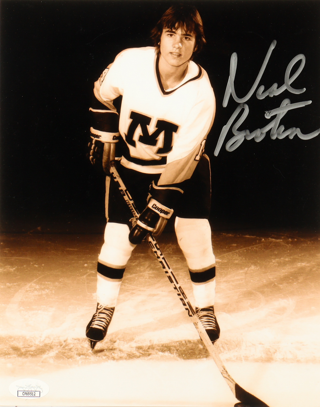 Neal Broten Signed Minnesota Golden Gophers 8x10 Photo (JSA) at PristineAuction.com Neal Broten Signed Minnesota Golden Gophers 8x10 Photo (JSA) at PristineAuction.com