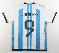 Julian Alvarez Signed Jersey (Beckett) at PristineAuction.com