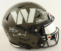Redskins Super Bowl Winners Full-Size Authentic On-Field Salute to Service Speed Helmet Signed By (4) with Joe Theismann, John Riggins, Mark Rypien, Doug Williams (Beckett) at PristineAuction.com