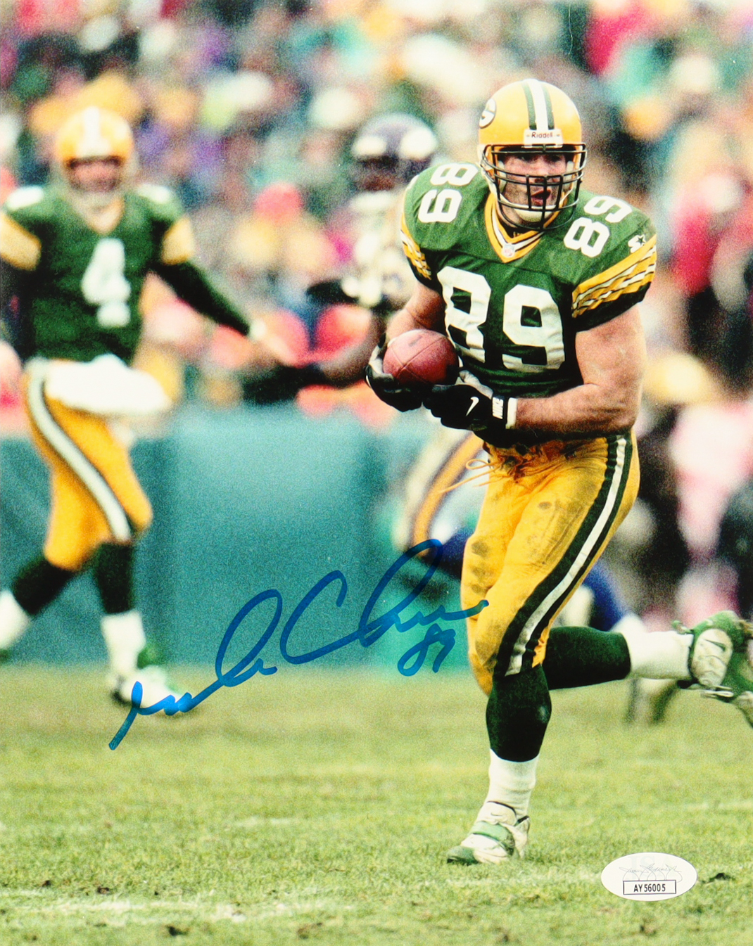 Mark Chmura Signed Packers 8x10 Photo (JSA) at PristineAuction.com Mark Chmura Signed Packers 8x10 Photo (JSA) at PristineAuction.com