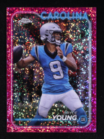 Bryce Young 2024 Topps Chrome Magenta Speckle Refractors #16 #277/299 at PristineAuction.com