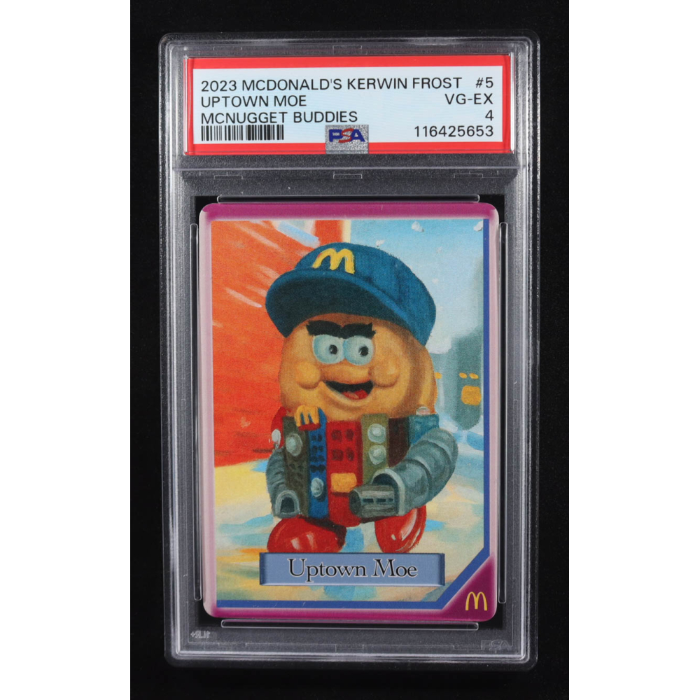 Uptown Moe 2023 McDonalds Kerwin Frost McNugget Buddies #5 (PSA 4) at PristineAuction.com Uptown Moe 2023 McDonalds Kerwin Frost McNugget Buddies #5 (PSA 4) at PristineAuction.com