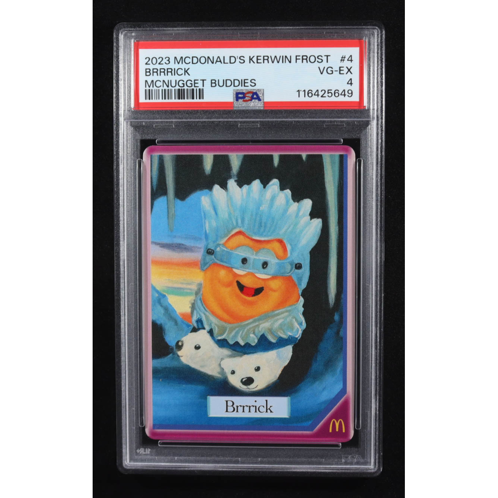 Brrrick 2023 McDonalds Kerwin Frost McNugget Buddies #4 (PSA 4) at PristineAuction.com Brrrick 2023 McDonalds Kerwin Frost McNugget Buddies #4 (PSA 4) at PristineAuction.com