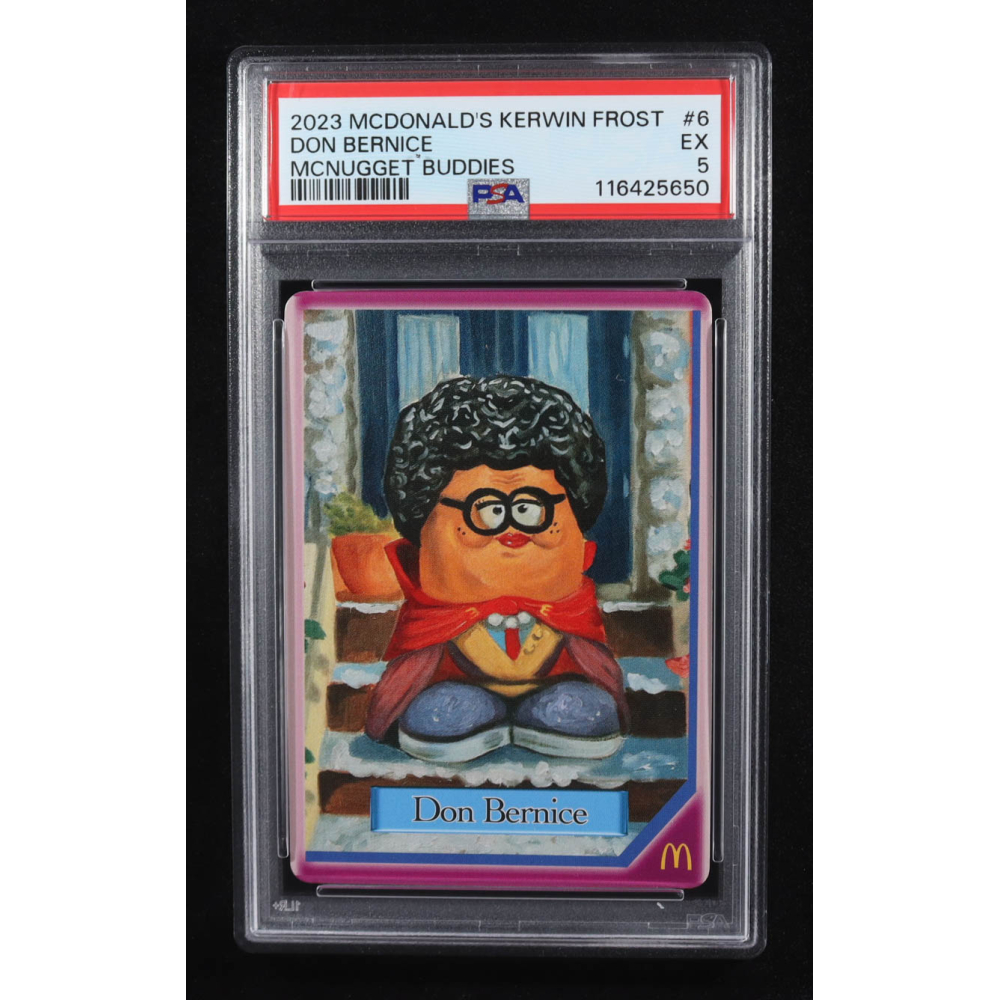 Don Bernice 2023 McDonalds Kerwin Frost McNugget Buddies #6 (PSA 5) at PristineAuction.com