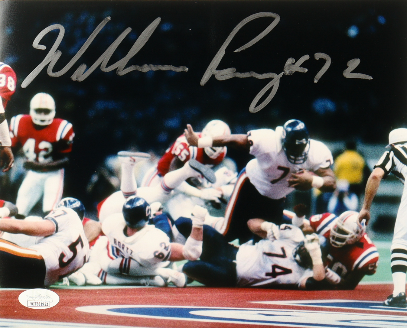 William Perry Signed 8x10 Photo (JSA) at PristineAuction.com William Perry Signed 8x10 Photo (JSA) at PristineAuction.com