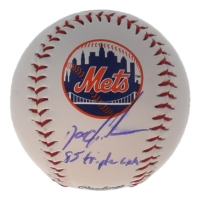 Dwight "Doc" Gooden Signed OML Mets Logo Baseball Inscribed "85 Triple Crown" (Wilder Side of Sports) at PristineAuction.com