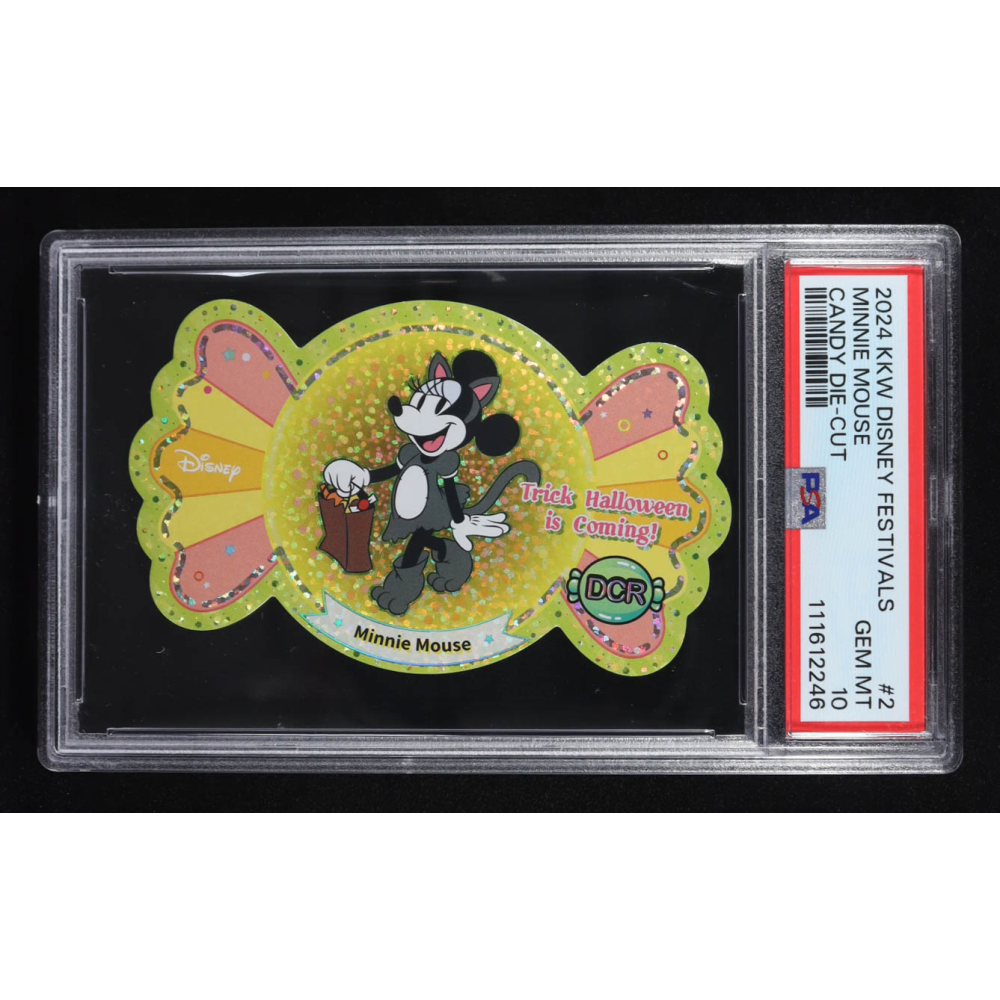 Minnie Mouse 2024 KKW Disney Festivals Candy Die Cut #2 (PSA 10) at PristineAuction.com Minnie Mouse 2024 KKW Disney Festivals Candy Die Cut #2 (PSA 10) at PristineAuction.com