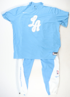 Marc Gasol Player-Issued Lakers City Edition Warm-Up Set (NBA & MeiGray Group) at PristineAuction.com