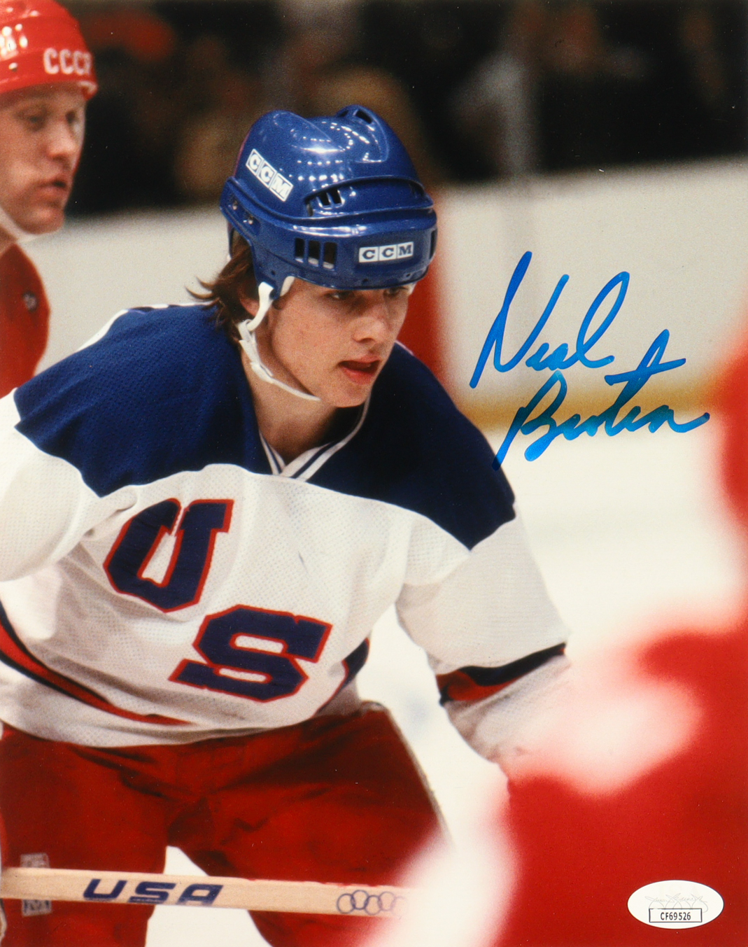 Neal Broten Signed Team USA 8x10 Photo (JSA) at PristineAuction.com Neal Broten Signed Team USA 8x10 Photo (JSA) at PristineAuction.com