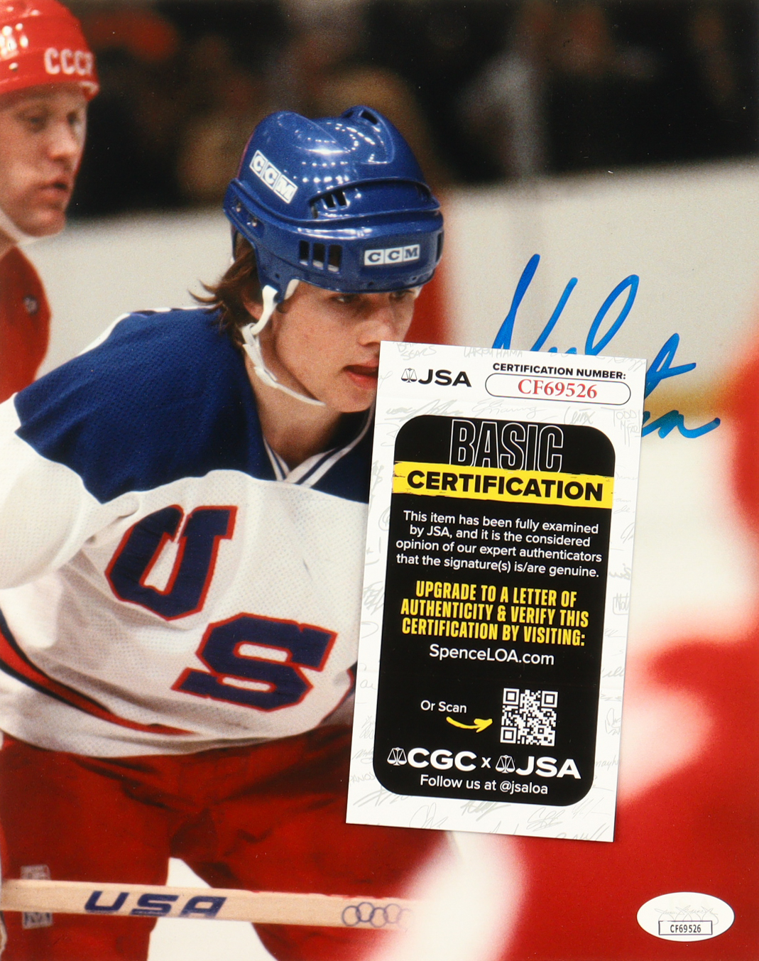 Neal Broten Signed Team USA 8x10 Photo (JSA) at PristineAuction.com Neal Broten Signed Team USA 8x10 Photo (JSA) at PristineAuction.com