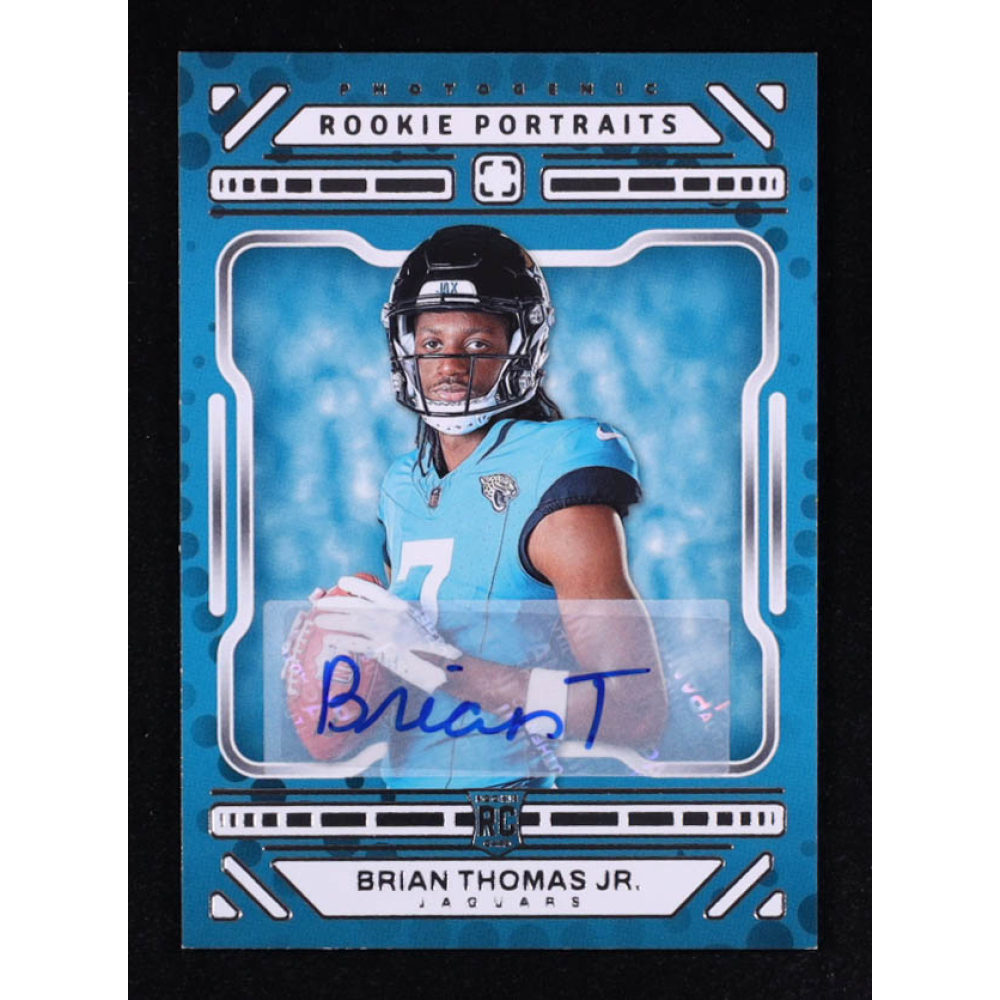 Brian Thomas Jr. 2024 Panini PhotoGenic Autographs #158 at PristineAuction.com