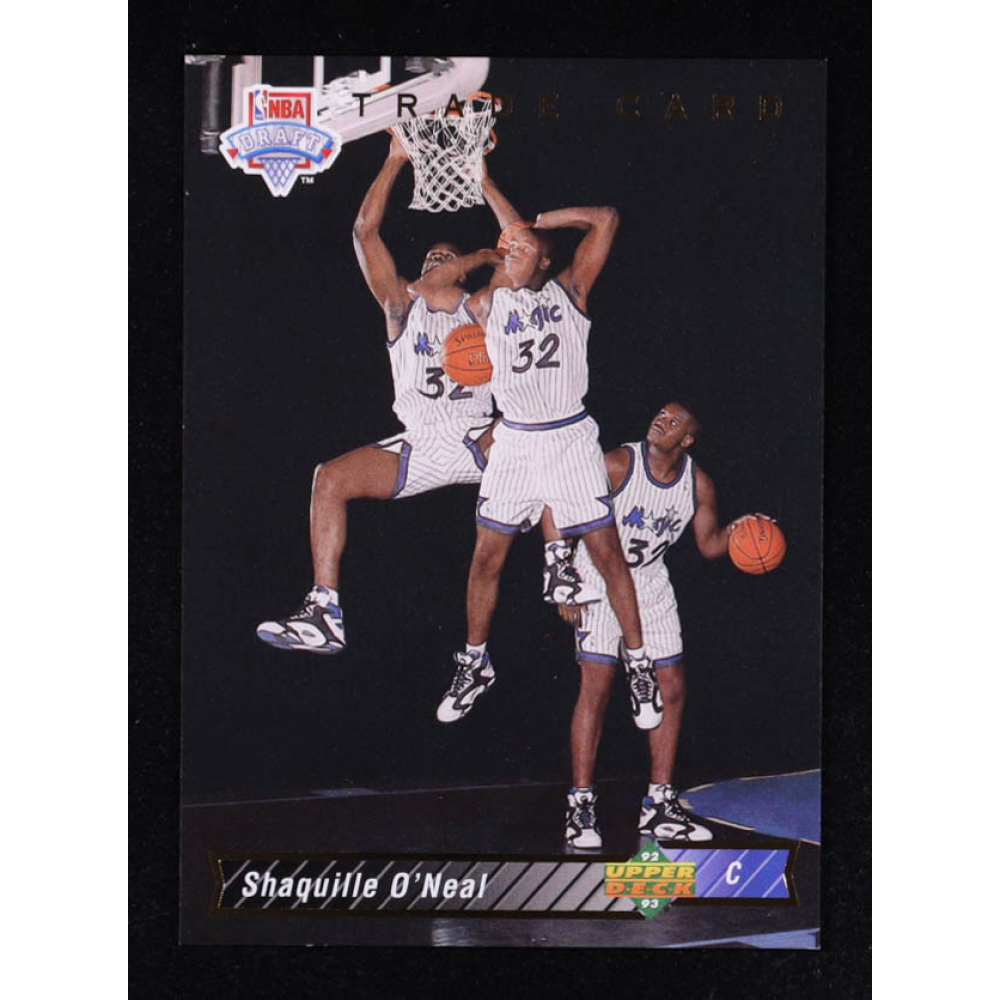 Shaquille O'Neal 1992-93 Upper Deck #1B TRADE at PristineAuction.com