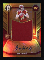 Sam Howell 2022 Panini Gold Standard #248 Jersey Autograph RC #119/149 at PristineAuction.com