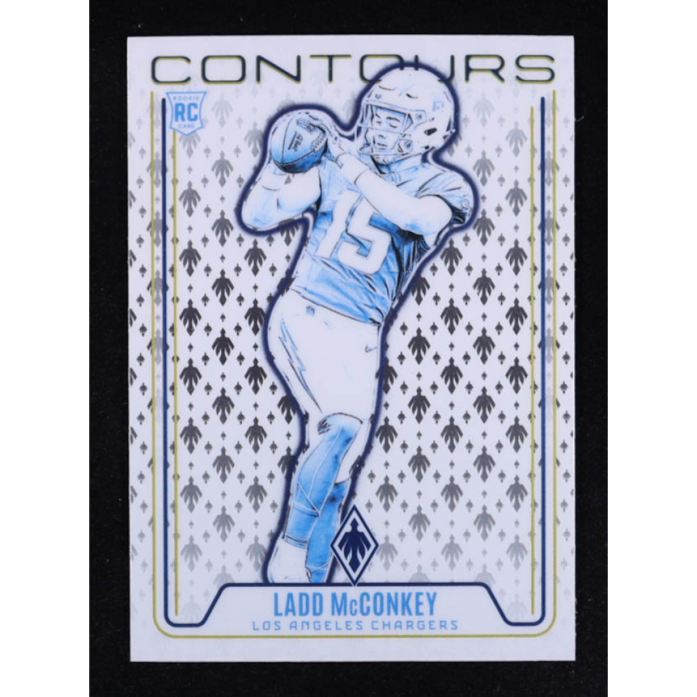 Ladd McConkey 2024 Panini Phoenix Contours #29 at PristineAuction.com