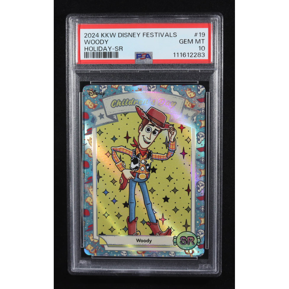 Woody 2024 KKW Disney Festivals Holiday SR #HLDJBWE19 (PSA 10) at PristineAuction.com