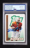 Devin Hester Signed 2006 Topps Draft Picks and Prospects #112 RC (PSA | Auto Grade PSA 10) at PristineAuction.com