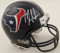 Mark Ingram Signed Texans Speed Mini Helmet (Beckett) at PristineAuction.com