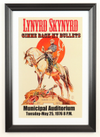 1976 "Lynyrd Skynyrd: Gimme Back My Bullets" Custom Framed Poster at PristineAuction.com