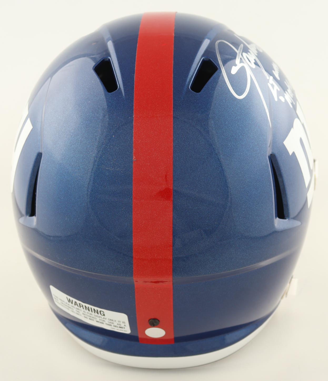 Lawrence Taylor Signed Giants Full-Size Speed Helmet Inscribed "LT Was A Bad M*********" (AWM) at PristineAuction.com Lawrence Taylor Signed Giants Full-Size Speed Helmet Inscribed "LT Was A Bad M*********" (AWM) at PristineAuction.com