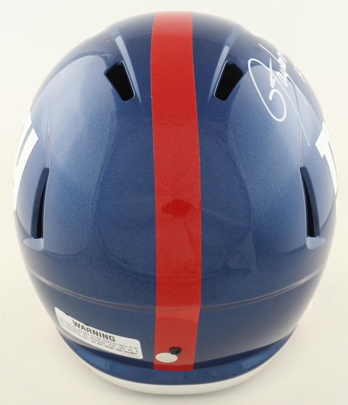 Lawrence Taylor Signed Giants Full-Size Speed Helmet Inscribed "LT Was A Bad M*********" (AWM) at PristineAuction.com Lawrence Taylor Signed Giants Full-Size Speed Helmet Inscribed "LT Was A Bad M*********" (AWM) at PristineAuction.com