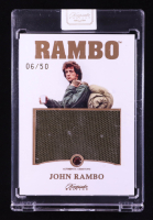 John Rambo 2024 Keepsake Edition Gemstone Jumbo Relic Authentic Rambo #86 #06/50 at PristineAuction.com