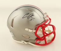 Curtis Samuel Signed Ohio State Buckeyes Speed Mini Helmet (Beckett) at PristineAuction.com