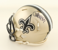 Joe Horn Signed Saints Speed Mini Helmet (WWS) at PristineAuction.com