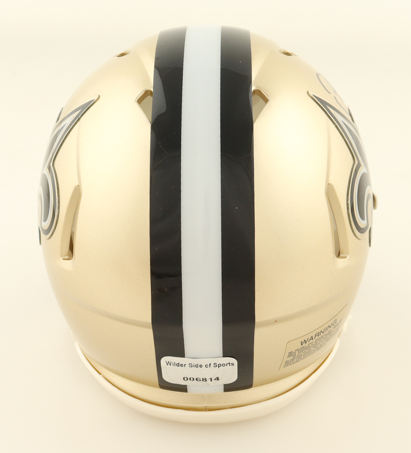Joe Horn Signed Saints Speed Mini Helmet (WWS) at PristineAuction.com Joe Horn Signed Saints Speed Mini Helmet (WWS) at PristineAuction.com