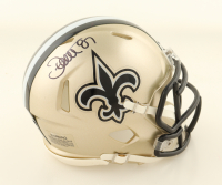 Joe Horn Signed Saints Speed Mini Helmet (WWS) at PristineAuction.com