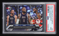 Stephen Curry / LeBron James / Kevin Durant 2024 Topps Now Olympic Games #26 (PSA 9) at PristineAuction.com