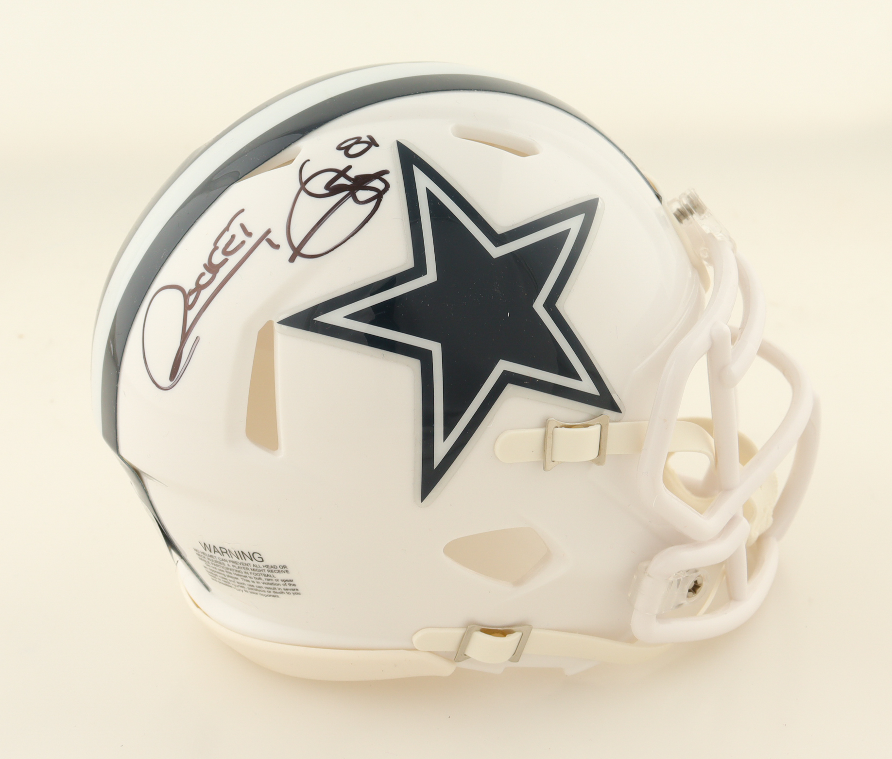 Rocket Ismail Signed Cowboys Speed Mini Helmet (WWS) at PristineAuction.com Rocket Ismail Signed Cowboys Speed Mini Helmet (WWS) at PristineAuction.com