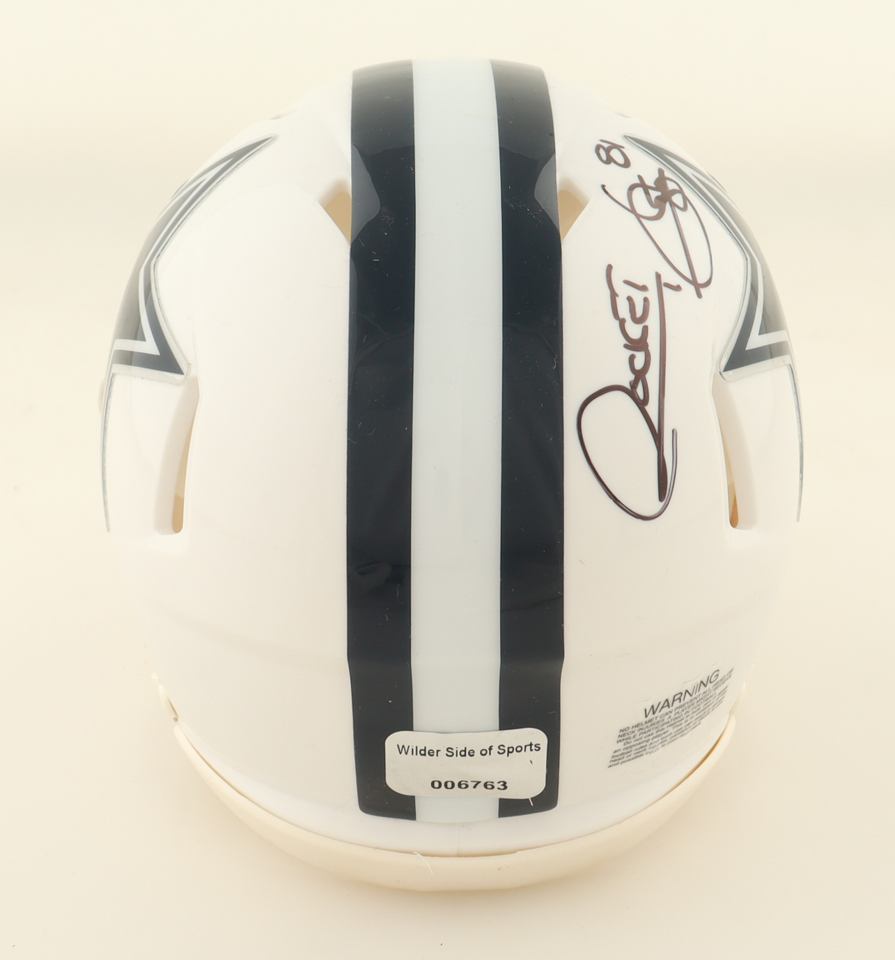 Rocket Ismail Signed Cowboys Speed Mini Helmet (WWS) at PristineAuction.com Rocket Ismail Signed Cowboys Speed Mini Helmet (WWS) at PristineAuction.com
