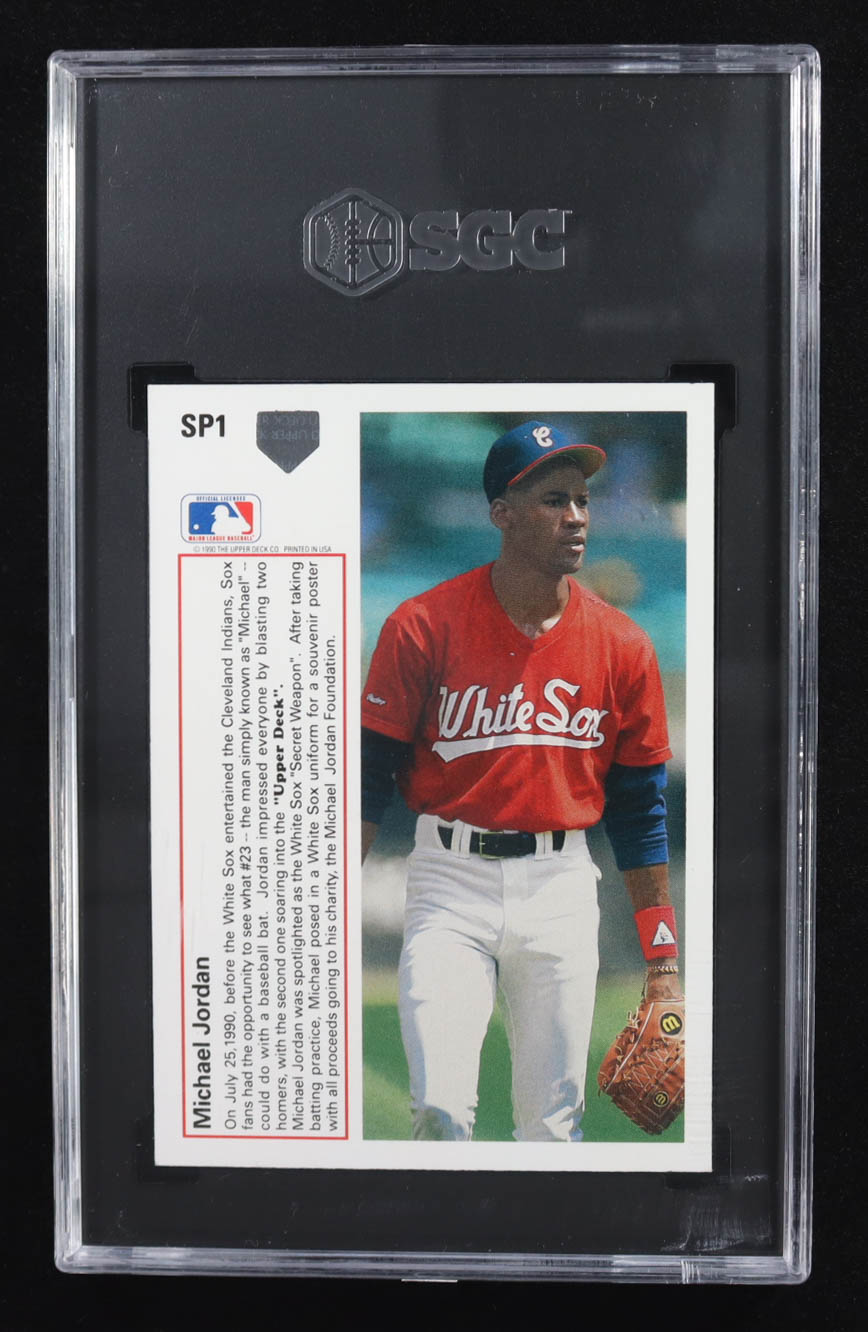 Michael Jordan 1991 Upper Deck #SP1 SP RC (SGC 9) at PristineAuction.com Michael Jordan 1991 Upper Deck #SP1 SP RC (SGC 9) at PristineAuction.com