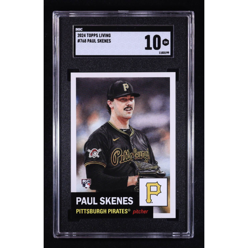 Paul Skenes 2024 Topps Living #768 RC (SGC 10) at PristineAuction.com