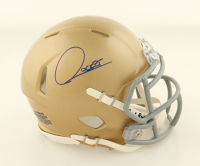 Raghib "Rocket" Ismail Signed Notre Dame Fighting Irish Speed Mini Helmet (WWS) at PristineAuction.com