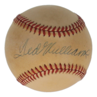 Ted Williams Signed OAL Baseball (JSA) at PristineAuction.com