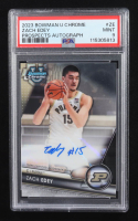 Zach Edey 2023-24 Bowman Chrome University Prospect Autographs #BCPAZE RC (PSA 9) at PristineAuction.com