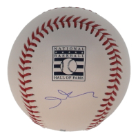 Allen Iverson Signed OML Hall Of Fame Logo Baseball (JSA) at PristineAuction.com