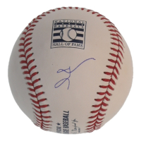 Allen Iverson Signed OML Hall Of Fame Logo Baseball (JSA) at PristineAuction.com