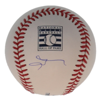 Allen Iverson Signed OML Hall Of Fame Logo Baseball (JSA) at PristineAuction.com
