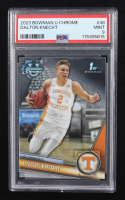 Dalton Knecht 2023-24 Bowman Chrome University #48 RC (PSA 9) at PristineAuction.com