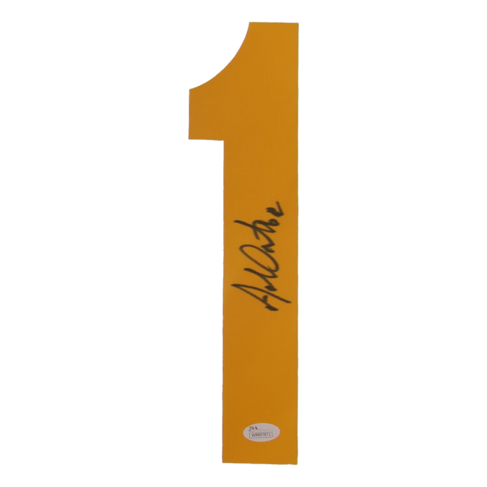 Adam Oates Signed Jersey Number "1" Patch (JSA) at PristineAuction.com