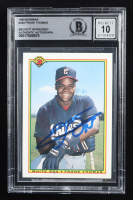 Frank Thomas Signed 1990 Bowman #320 RC (BGS | Auto 10) at PristineAuction.com