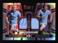 Erling Haaland / Kevin De Bruyne 2024-25 Select English Premier League Dual Swatches #3 at PristineAuction.com