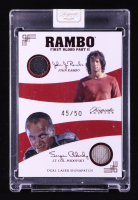 John Rambo/Lt. Col. Podovsky 2024 Keepsake Edition Dual Laser Signapatch Authentic Rambo First Blood Part II #157 #45/50 at PristineAuction.com