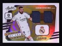 Karim Benzema 2020-21 Absolute Tools of the Trade Dual Material #TKB #258/500 at PristineAuction.com
