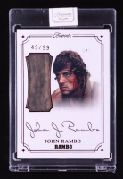 John Rambo 2024 Keepsake Edition Laser Signapatch Authentic Rambo #32 #49/99 at PristineAuction.com