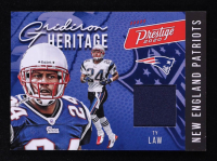 Ty Law 2020 Prestige Gridiron Heritage Jerseys #12 at PristineAuction.com