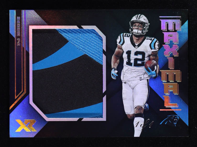D.J. Moore 2019 Panini XR Maximal Materials Super Prime #28 #1/1 at PristineAuction.com D.J. Moore 2019 Panini XR Maximal Materials Super Prime #28 #1/1 at PristineAuction.com